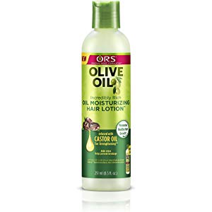 ORS- Olive oil Oil moisturizing hair lotion infused with castor oil