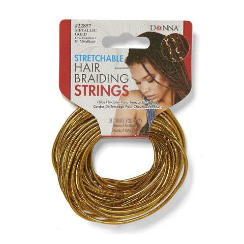 Hair braiding strings