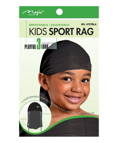 Kids sport rag two tone color