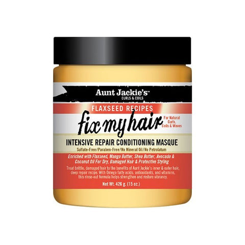 Aunt Jackie's- fix my hair- Masque soin revitalisant intensif