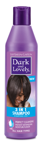 Dark and lovely- Shampoing 3 en 1
