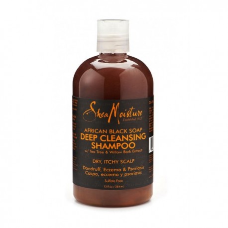 Shea Moisture- African Black Soap Deep Cleansing Shampoo