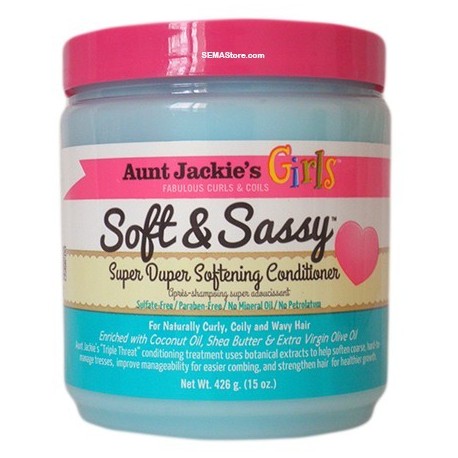 Aunt Jackie's- soft and sassy -Super duper softening conditioner
